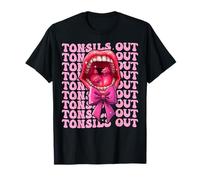 Coquette Tonsillite Tonsille Fuori Ragazze Chirurgia Guarisci Presto Maglietta