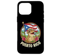 Coqui Rana Cantante Puerto Rico Bandiera Rane Comune El Coquí Custodia per iPhone 16 Pro Max