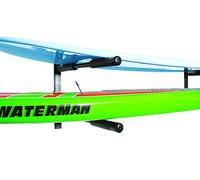 COR Surf Double Board Surfboard Rack | Supporto a parete per SUP per carichi pesanti per paddleboard o tavola da surf SUP e portaoggetti a parete per longboard