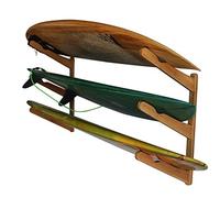 COR Surf Mensola a Muro a Tre Ripiani | Regge 3 Tavole da Surf | Espositore per Tavole da Surf | Longboard Shortboard | Snowboard
