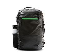 COR Surf Zaino da viaggio per laptop approvato da volo, zaino da viaggio per lavoro e weekender, per uomini e donne, 2.0 - Nero Opaco, 28L, Con cerniera