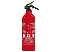 CORA 000126801 Estintore a Polvere 1 kg, Classe 5A 34B -C con Supporto