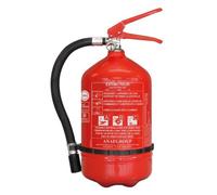 Cora 000126883 Estintore 4 kg a polvere ABC con supporto e manometro