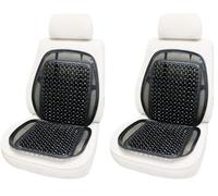CORA 000128701 Comfortrolli Deluxe Coprisedile Auto, Nero (Confezione da 2)