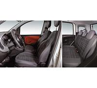 FODERE FIAT PANDA 2012 SU MISURA 5 POSTI in tessuto Scozia Posteriore Intero