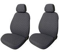 Coprisedili Anteriori Espresso Tg. Speciale Tess. Cotone Trapuntato Antracite