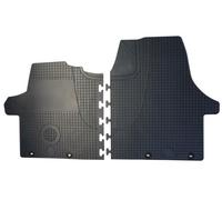 Cora 000132114 Tappeti Personalizzati in Gomma, 2 Pezzi