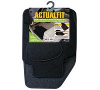 Set 4 Tappeti Moquette Actualfit Nero Mod. 6
