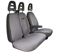 Coprisedili Per Furgoni Tg. Sp25 Tess. Cotone Trapuntato Grigio