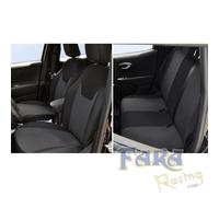 CORA 129400 Kit Coprisedili completo Neri rigati per Jeep Renegade 14>