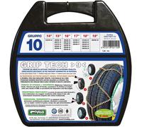 CORA 142110 CATENE DA NEVE PER AUTO GRIP TECH, 9 MM, GRUPPO 10, SET DI 2