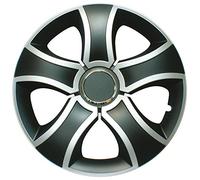 CORA 41745 Set 4 Copricerchi Universali Alulook bis Mix Copricerchi, 15", Set di 4