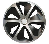 CORA 41944 Set 4 Copricerchi Universali Alulook Roco Mix Copricerchi, 14", Set di 4