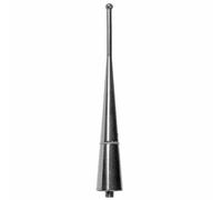 CORA ANTENNA SILVER ARGENTO HIGHTECH ALTEZZA 10 CM UNIVERSALE IN ALLUMINIO