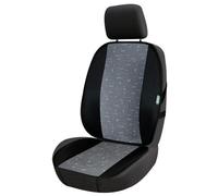 Cora Coprisedile auto anteriore universale Topfresh tetris grigio/carta tessile
