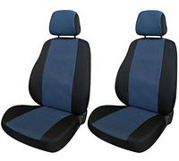 Coprisedili Anteriori Fast&smart Tg. Media Tess. Misto Cotone Avio/nero