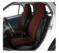 CORA COPRISEDILI PERSONALIZZATI SMART FORTWO MADE IN ITALY COPPIA ROSSO E NERO