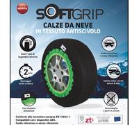 CORA KIT CALZE DA NEVE OMOLOGATE EN 16662-1 SOFTGRIP GRUPPO 6