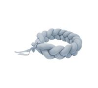 Cora - Linea Bibo: Treccia Paracolpi Per Mini Culla - Azzurro