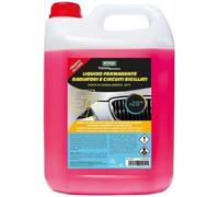 Cora - Liquido Permanente Radiatori e Circuiti Sigillati -20°C, Rosso, 5l