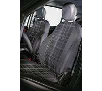 Coppia Coprisedili per auto Fiat Panda dal 2012 fodere set su misura grigio pio