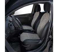 Coprisedili Anteriori Personalizzati Lancia Ypsilon 11>24 5 Posti Tess. Misto Cotone Nero/antracite