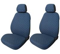 Coprisedili Anteriori Espresso Tg. Speciale Tess. Cotone Trapuntato Avio