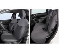 Serie Completa Coprisedili Personalizzati Fiat 500x Tess. Antracite/grigio Piombo