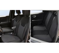Serie Completa Coprisedili Personalizzati Dacia Duster 10> Tess. Rigato Nero