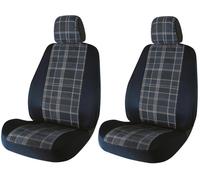 Coprisedili Anteriori Fast&smart Tg. Grande Tess. Misto Cotone Avio/navy