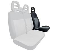 Coprisedile lato guida per furgoni tg. SP24/SP25 tess. misto cotone nero
