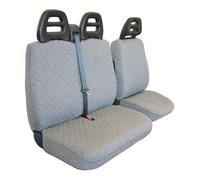 Coprisedili Per Furgoni Tg. Sp24 Tess. Cotone Trapuntato Grigio