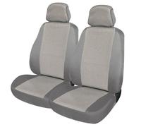 Coprisedili Anteriori Fast&smart Tg. Speciale Tess. Misto Cotone Grigio