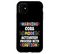 CORA Personalized Name Funny Cute Custom CORA Name Custodia per iPhone 11