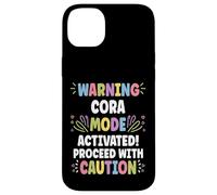 CORA Personalized Name Funny Cute Custom CORA Name Custodia per iPhone 14 Plus
