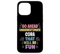 CORA Personalized Women's Gift Custom CORA Custodia per iPhone 13 Pro Max