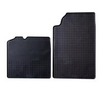 CORA SET 2 TAPPETI TAPPETINI IN GOMMA PER SMART FORTWO 07-2012 SU MISURA