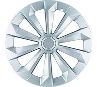 CORA Set 4 copricerchi 14'' Alulook Fame Silver