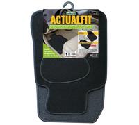 000135061 Cora Set 4 tappeti moquette Actualfit nero mod. 1