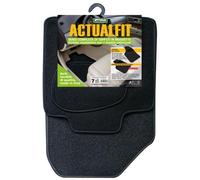 Set 4 Tappeti Moquette Actualfit Nero Mod. 7