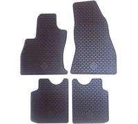 CORA SET 4 TAPPETI TAPPETINI IN GOMMA PER FIAT 500L / LIVING / WAGON SU MISURA