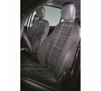 CORA SET COMPLETO 4 COPRISEDILI PERSONALIZZATI FIAT PANDA DAL 2012 4 POSTI GRIGI