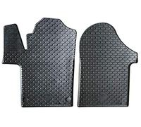 SET TAPPETI TAPPETINI SU MISURA IN GOMMA PER MERCEDES VITO 14> 2 PZ.