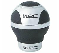 CORA WRC POMELLO PER LEVA CAMBIO UNIVERSALE IN ALLUMINIO SPAZZOLATO PELLE NERA