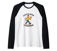 Coraggio calcolato Poker Strategia Runner Maglia con Maniche Raglan