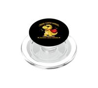 Coraggioso Cancro Guerriero Consapevolezza Infanzia Simpatico Dinosauro PopSockets PopGrip per MagSafe