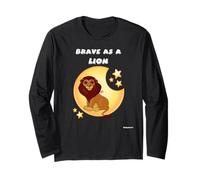 Coraggioso come un leone Maglia a Manica