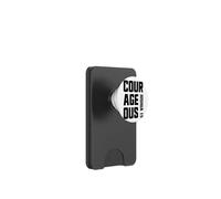 Coraggioso Giosuè 1:9 Fede cristiana Gesù Sii coraggioso PopSockets PopWallet per MagSafe