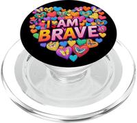 CORAGGIOSO SONO CORAGGIOSO PRESENTE PER PopSockets PopGrip per MagSafe