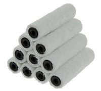 Coral 41861 Aspire - Confezione da 10 mini coperture per rullo da pittura, professionali, 5 mm, in microfibra di prima qualità, per superfici lisce, porte, finiture mobili, con emulsione commerciale o
